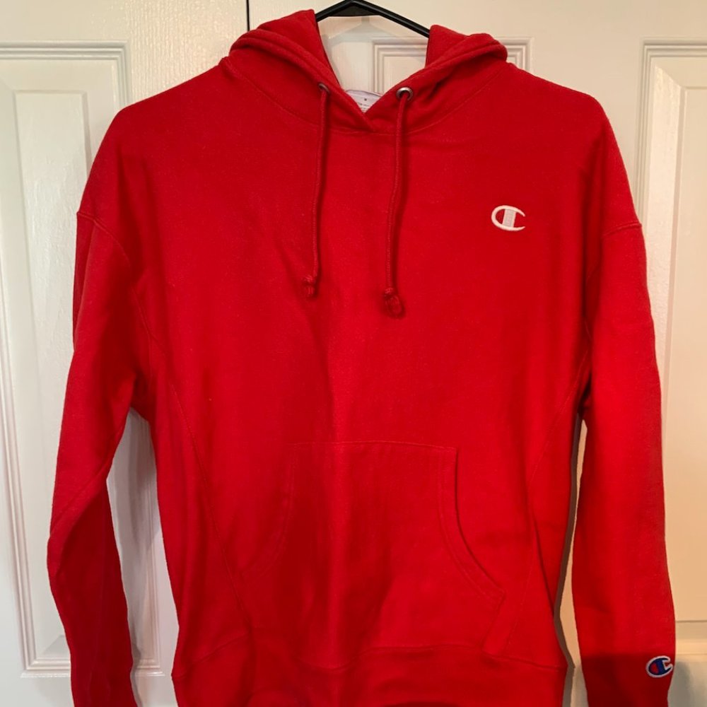 Red Champion Sweater